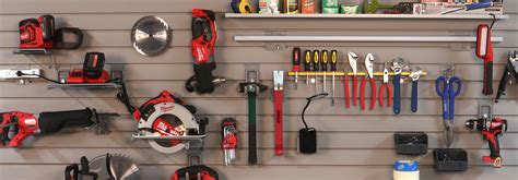 Power Tool Storage - Garage Wall Panels