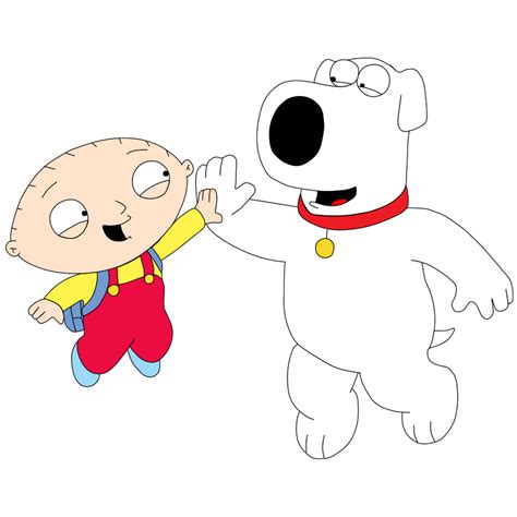 Stewie And Brian Hi Five by Mighty355 on DeviantArt