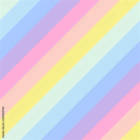 Geometric striped seamless background, pastel rainbow spectrum colors Stock Vector | Adobe Stock