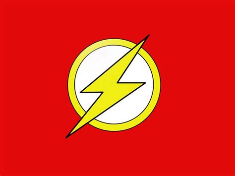 DC Comics Wallpaper: Flash logo | Flash logo, The flash, Flash superhero