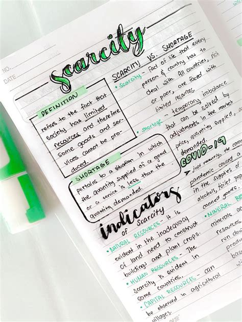 #notetaking #aesthetic #aestheticnotes #school | Economics notes, Notes inspiration, School ...