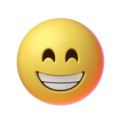 Happy Face Sticker by Emoji - Find & Share on GIPHY | Animated ...