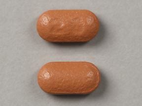 20 Pill Images (Brown / Elliptical / Oval)