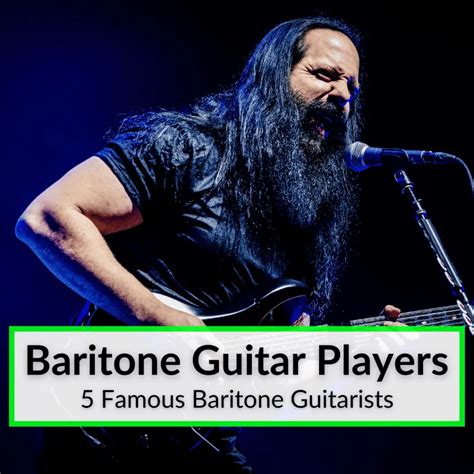 Baritone Guitar Players (5 Famous Baritone Guitarists)