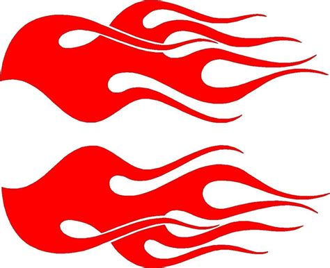 Tribal Flame vinyl decals car decals vinyl stickers vinyl