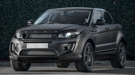 Tuningcars: Range Rover Evoque Gets All-Matte Black Carbon Fiber ...