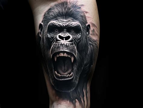 The Mighty Gorilla Arm Tattoo: Designs, Ideas, and More