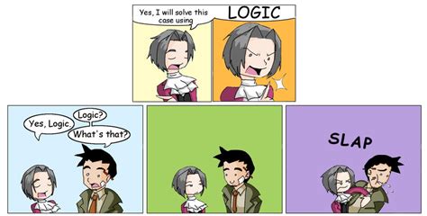 Miles Edgeworth - Logic by thatgirl255 on DeviantArt