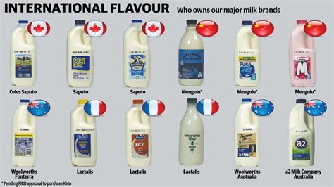 Milk in Australia: Which countries own our popular brands | The Weekly Times