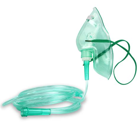 Pro Adults Medical O2 Oxygen Face Mask Medium Concentration w/ 7''Tubing AU | eBay