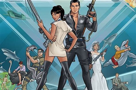 'Archer' Behind-The-Scenes: See the Real-Life Character Models!