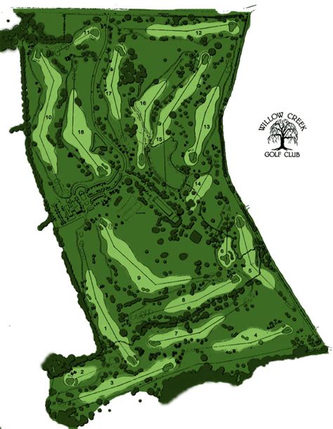 Course Map – Willow Creek Golf