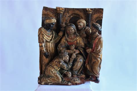 Bas relief sculpture - Deulin Antiques Bas relief sculpture