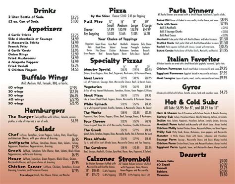 Monster Pizza Menu, Menu for Monster Pizza, Deltona, Orlando - Urbanspoon/Zomato