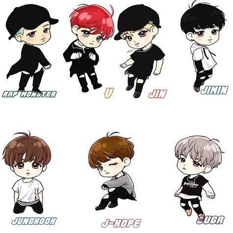 "BTS CHIBI" Posters by ashleyarroyo | Redbubble