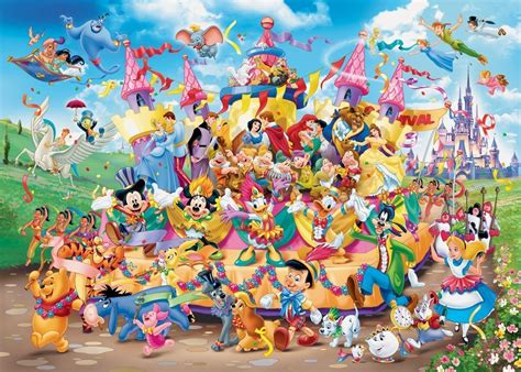 Ravensburger - Disney: Carnival Characters 1000 Piece Jigsaw Puzzle – Premium Puzzles Australia