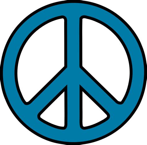 Free Peace Sign Clip Art - ClipArt Best