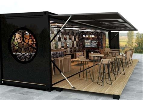 Steel Modular Portable Cafe Container, Usage For: Restaurant And Cafe, Use: Shop, Rs 250000 ...