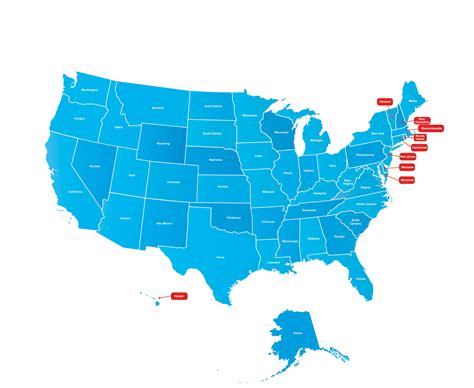 USA Map | Map of the USA | Map of North America