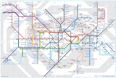 LONDON UNDERGROUND MAP ~ imagexxl