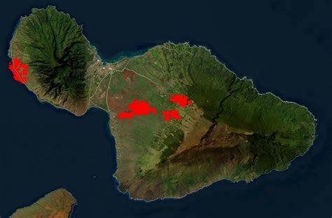 Hawaii fire map reveals locations of deadly wildfires in Maui | US News | Metro News