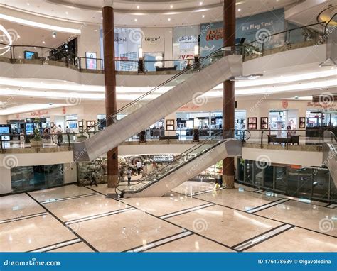 Doha, Qatar - Nov 19. 2019. Interior of Lagoona Mall - Shopping Center Editorial Stock Image ...