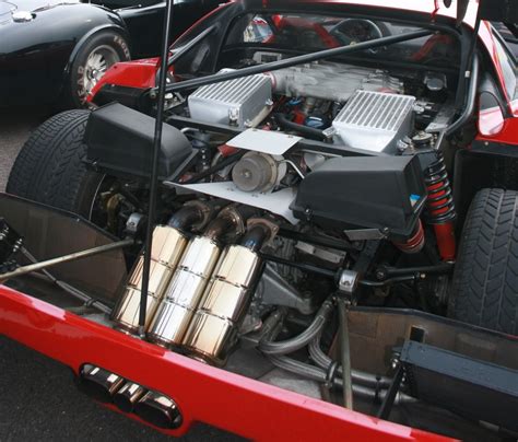 Ferrari F40 engine bay | Revival Sports Cars Limited