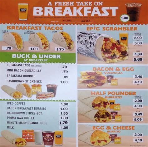 Del Taco Menu, Menu for Del Taco, Lone Tree, Denver - Urbanspoon/Zomato