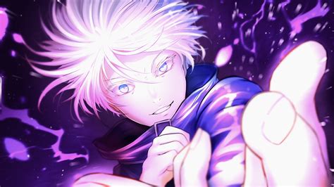 Blue Eyes Boy Jujutsu Kaisen Satoru Gojo HD Jujutsu Kaisen Wallpapers | HD Wallpapers | ID #69901