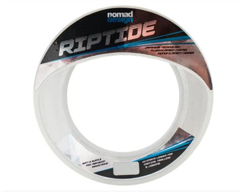 Nomad Design Nomad Riptide Flouro Coated Clear Mono Leader - Walmart.com