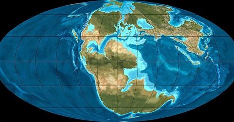 History of the Earth: October 7. Pangaea comes apart