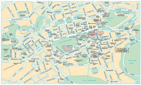 Maps Update #1200836: Edinburgh City Map Tourist – 15 TopRated Tourist Attractions In Edinburgh ...