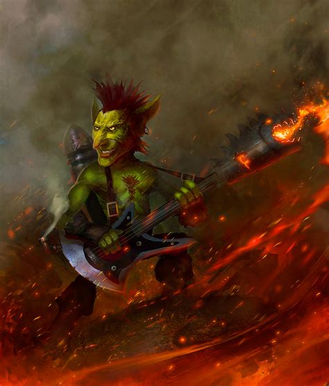 The bard goblin by elbardo on DeviantArt