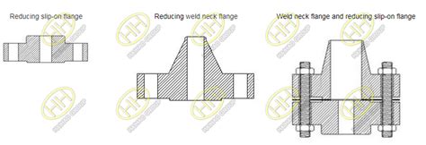 Reducing Flange Dimensions Table