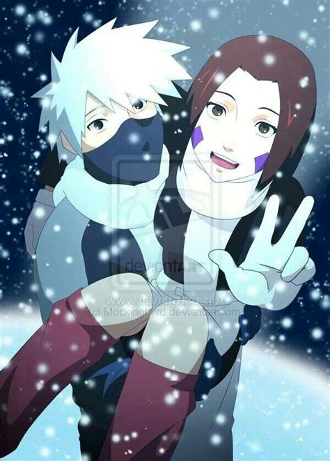 Kakashi and Rin Love | Naruto Amino