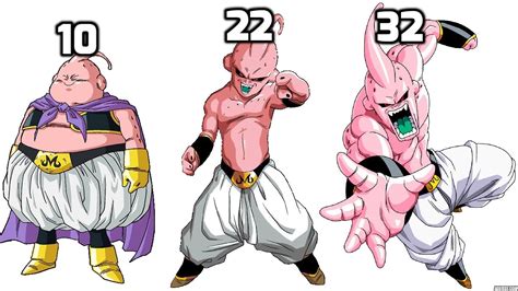 Majin Buu Dbz All Forms