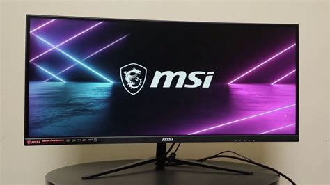 Msi Curved Gaming Monitor With 30 Inch 21:9 1800r Va 200hz 5ms 2k 2560 X 1080 Rgb Mystic Light ...