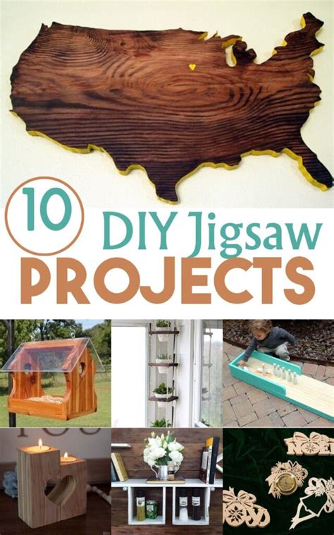 10 DIY Jigsaw Projects For Beginner Woodworkers - The Newlywed