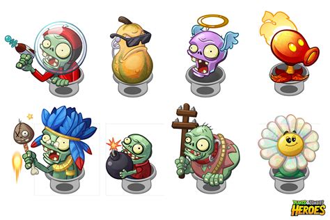 Plants vs Zombies: Heroes | Behance :: Behance