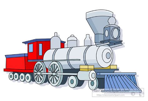 Inventions Clipart- train-steam-locomotive-319 - Classroom Clipart