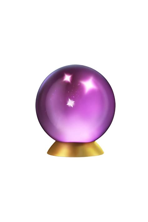 🔮 Crystal Ball Emoji in 2023 | Ios emoji, Purple emoji, Crystal ball