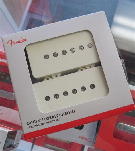 Fender Cunife Cobalt Chrome Jazzmaster Pickups Set 0992374000