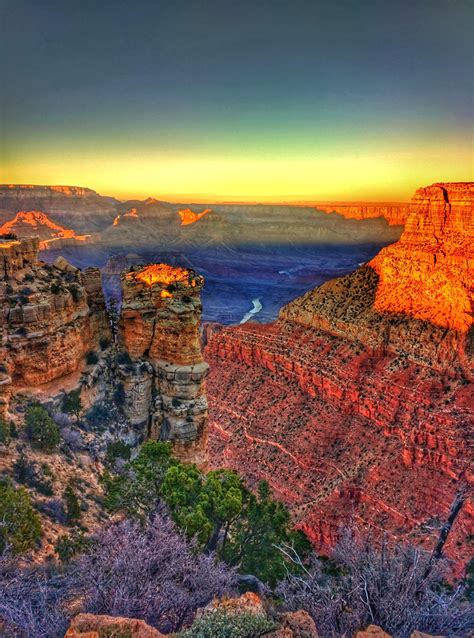 Sunset view of the Grand Canyon from Moran Point, Fall 2016 [3088x4160] - #nature #amazing # ...