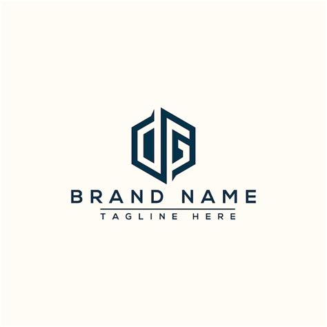 Premium Vector | DG Logo Design Template Vector Graphic Branding Element