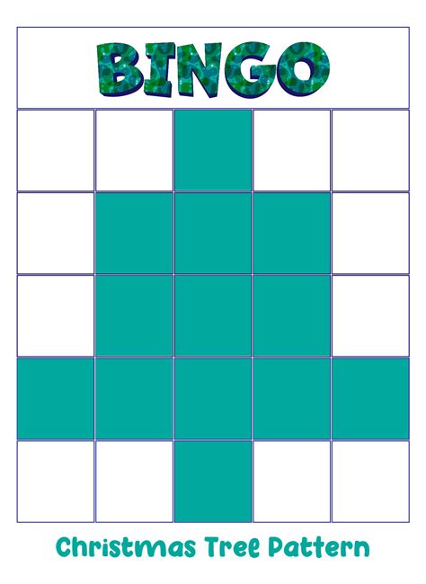 Printable Bingo Patterns