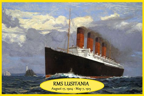 RMS Lusitania Memoriam (108 Years) by ShinobiAssassin19 on DeviantArt