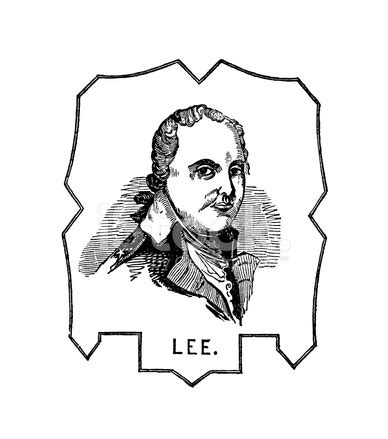 Portrait Of Henry Lee Iii | Historic American Illustrations Stock Photo ...