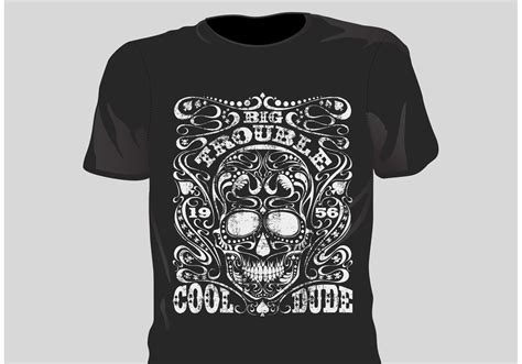 Free Vector Grunge T Shirt Design - Download Free Vector Art, Stock Graphics & Images