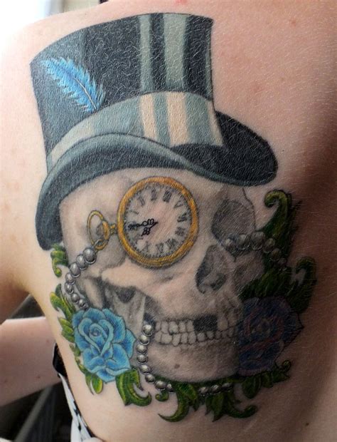 29 best Romantic Skull Tattoos images on Pinterest | Skull tattoos, Skulls and Skull art