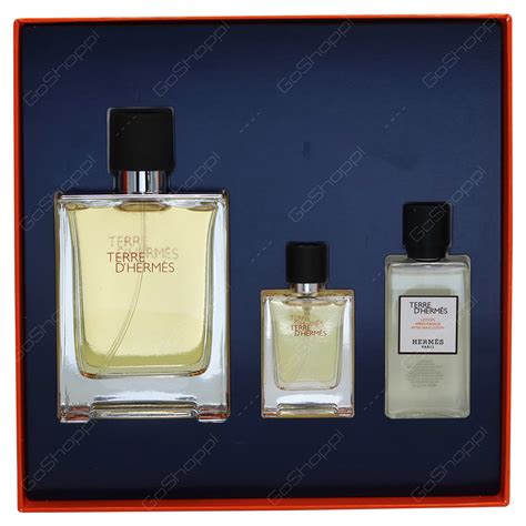 Hermes Terre D'Hermes Gift Set For Men 3pcs - Buy Online